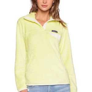 Women’s Patagonia pullover yellow